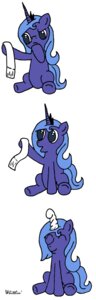 Rating: Safe Score: 0 Tags: absurd_res blue_hair clothing comic crown e621 equid equine female feral footwear friendship_is_magic hair hasbro headgear hi_res horn legwear mammal my_little_pony mythological_creature mythological_equine mythology princess_luna_(mlp) quadruped simple_background socks solo tail unicorn white_background whittlin User: bunchy7s