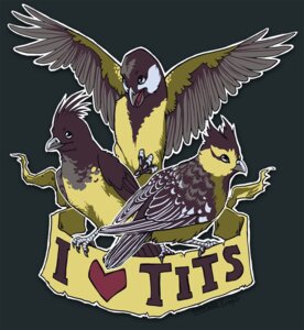 Rating: Safe Score: 0 Tags: 2013 ambiguous_gender avian banner beak bird black_body black_feathers brown_body brown_feathers claws e621 feathered_wings feathers feral great_tit grey_body grey_eyes grey_feathers group heart_symbol humor nathradas oscine outline passerine pun signature simple_background speech_scroll sultan_tit text tit_(bird) white_outline wings yellow-cheeked_tit yellow_body yellow_feathers User: bunchy7s