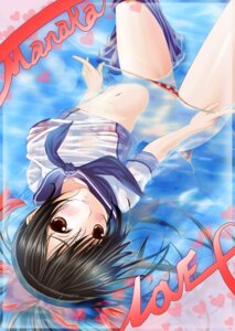 Rating: Questionable Score: 0 Tags: bikini bikini_pull black_hair bow female female_only hairbow human long_hair love_plus lying mizugi nisson ponytail rule34 school_uniform see-through serafuku sheer solo takane_manaka tied_hair water User: bunchy7s
