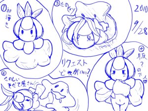 Rating: Explicit Score: 0 Tags: 4:3 blue_and_white blush bottomwear clothed clothing clothing_lift ditto_(pokemon) duo e621 female feral generation_1_pokemon generation_5_pokemon genitals goo_creature monochrome nintendo petilil pokemon pokemon_(species) simple_background skirt skirt_lift text translated unavailable_at_source unknown_artist vulva User: bunchy7s