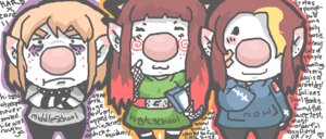 Rating: Safe Score: 0 Tags: abstract_background age_progression alien big_nose blonde_hair blush brown_hair clothing e621 english_text eyes_closed female group hair looking_at_viewer male olimarpuke-chan progression simple_background smile text User: bunchy7s