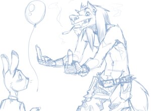 Rating: Questionable Score: 0 Tags: 2011 anthro balloon belt black_nose blue_and_white bottomwear canid canine canis child cigarette clothed clothing digital_drawing_(artwork) digital_media_(artwork) duo e621 eyebrows facial_hair fangs gesture goatee grin hair hand_gesture hare inflatable lagomorph leporid long_hair looking_down looking_up male mammal middle_finger monochrome navel pants piercing pubes shirt simple_background sketch smile smoke smoking soyuzmultfilm tail teeth topwear volk_(wjyw) well_just_you_wait! white_background wolf wolfy-nail young young_anthro zayats_(wjyw) User: bunchy7s