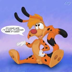Rating: Explicit Score: 0 Tags: 1:1 animal_genitalia anthro balls bonkers_(series) bonkers_d._bobcat clothing dialogue disney e621 english_text felid feline fully_sheathed genitals gloves handwear hi_res ixbalam lynx male mammal nude sheath solo tail text toony yellow_balls yellow_sheath User: bunchy7s