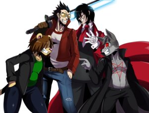 Rating: Safe Score: 0 Tags: alucard_(hellsing) anthro belt black_hair bottomwear canid canine canis clothed clothing crossover denim denim_bottomwear denim_clothing digital_media_(artwork) e621 eyewear felid glasses gloves group hair handwear hellshound hellsing hi_res human jacket jeans kira_(hellshound) lion male mammal no_more_heroes pantherine pants psycat_(character) red_eyes skotavus smile sssonic2 sunglasses topless topwear travis_touchdown undead vampire weapon wolf User: bunchy7s Rating: Safe Score: 0 Tags: alucard_(hellsing) anthro belt black_hair bottomwear canid canine canis clothed clothing crossover denim denim_bottomwear denim_clothing digital_media_(artwork) e621 eyewear felid glasses gloves group hair handwear hellshound hellsing hi_res human jacket jeans kira_(hellshound) lion male mammal no_more_heroes pantherine pants psycat_(character) red_eyes skotavus smile sssonic2 sunglasses topless topwear travis_touchdown undead vampire weapon wolf User: bunchy7s