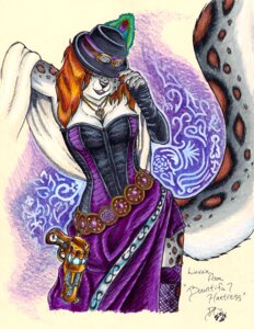 Rating: Questionable Score: 0 Tags: alternative_fashion anthro belt bottomwear clothing crystal_necklace daelyhelaxon e621 eyewear feathers felid female front_view goggles gun hat headgear headwear heart_symbol leopard leopard_spots mammal pantherine peacock_feather portrait ranged_weapon skirt snow_leopard solo spots steampunk tail three-quarter_portrait traditional_media_(artwork) victorian weapon User: bunchy7s