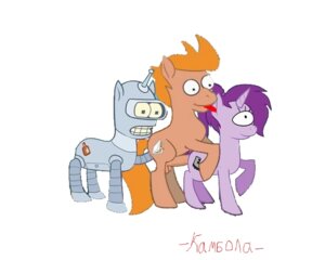 Rating: Explicit Score: 0 Tags: bender_bending_rodriguez cambala crossover female friendship_is_magic futurama my_little_pony philip_j_fry robot rule34 turanga_leela User: bunchy7s