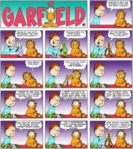 Rating: Questionable Score: 0 Tags: accessory ambiguous_feral ambiguous_gender ambiguous_on_human angry bestiality comic dialogue domestic_cat duo e621 english_text felid feline felis feral garfield_(series) garfield_the_cat human human_on_feral imminent_rape imminent_sex interspecies jim_davis_(artist) jon_arbuckle larger_human larger_male male male/ambiguous male_(lore) male_human male_on_feral mammal necktie official_art parody profanity size_difference smaller_ambiguous smaller_feral speech_bubble tail text third-party_edit threatening unknown_artist User: bunchy7s