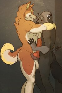 Rating: Explicit Score: 0 Tags: 2013 abs akita akita_inu alternate_version_at_source animal_genitalia animal_penis anthro balls balls_touching biceps big_balls big_penis binturong black_body black_fur black_nose brown_body brown_eyes brown_fur canid canine canine_genitalia canine_penis canis circumcised circumcision_scar claws digital_media_(artwork) domestic_dog duo e621 erection fangs fingerless_(marking) fur genital_scar genitals green_eyes grey_body grey_fur grin hi_res hug humanoid_genitalia humanoid_penis knot laz_(suck_mcjones) male male/male mammal mason_(suck_mcjones) multicolored_body multicolored_fur muscular nipples nude pecs penis penis_size_difference scar sheath smile spitz standing suck_mcjones tan_body tan_fur teeth two_tone_body two_tone_fur vein viverrid whiskers white_body white_fur yellow_body yellow_fur User: bunchy7s