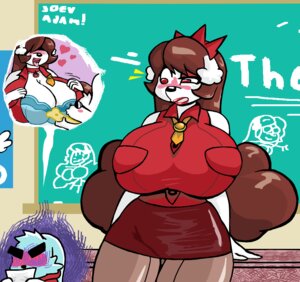 Rating: Safe Score: 0 Tags: anthro big_breasts blush bra breasts canid canine canis chalkboard chooy64 classroom cleavage clothed clothing digital_media_(artwork) domestic_dog drawing_(object) drawing_in_a_drawing duo e621 embarrassed fantasizing female heart_symbol infatuation information_board lagomorph leporid lipstick makeup mammal poodle rabbit ruby_(mrgreen) school solo_focus surprised underwear User: bunchy7s