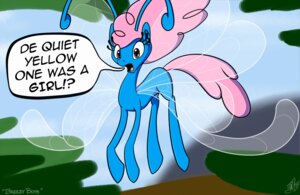 Rating: Safe Score: 0 Tags: 2014 arthropod breezie_(mlp) dialogue e621 english_text equid fairy feral flying friendship_is_magic hair hasbro insect insect_wings looking_at_viewer male mammal my_little_pony outside pink_hair purple_eyes seabreeze_(mlp) solo text tlatophat wings User: bunchy7s