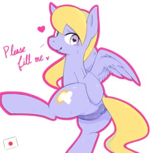 Rating: Explicit Score: 0 Tags: 2012 anus butt cloud_kicker_(mlp) cutie_mark e621 equid equine female feral friendship_is_magic genitals hair hasbro heart_eyes heart_symbol horse japananon looking_at_viewer looking_back mammal my_little_pony nude perineum pony presenting presenting_anus presenting_hindquarters presenting_vulva simple_background solo tail text vulva white_background User: bunchy7s