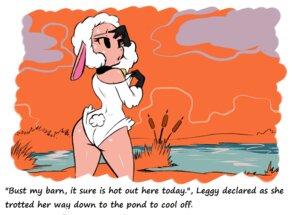 Rating: Questionable Score: 0 Tags: anthro barn bell bodily_fluids bovid butt caprine chochi domestic_sheep droopy_(series) e621 english_text female fence fur grass leggy_lamb mammal metro-goldwyn-mayer plant pond sheep sheep_wrecked solo story sweat text wool_(fur) worried User: bunchy7s