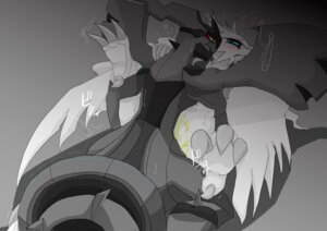 Rating: Explicit Score: 0 Tags: blush bodily_fluids cum duo e621 female feral from_front_position generation_5_pokemon genital_fluids grey_background legendary_pokemon lying male male/female missionary_position monochrome nintendo on_back pokemon pokemon_(species) reshiram semi-anthro sex simple_background sweat zekrom 紅赤 User: bunchy7s