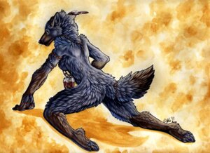 Rating: Questionable Score: 0 Tags: abstract_background all_fours anthro armlet biped black_nose blue_body blue_fur breasts brown_body brown_fur canid canine canis e621 ears_back feathers female fur grey_body grey_fur jewelry kneeling looking_at_viewer looking_back mammal necklace nude palelady pawpads paws pivoted_ears rear_view side_boob simple_background solo spread_legs spreading tail tribal whiskers wolf User: bunchy7s