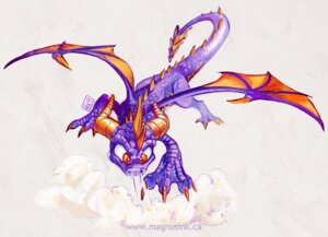 Rating: Safe Score: 0 Tags: 2011 activision claws dragon e621 european_mythology feral horn male membrane_(anatomy) membranous_wings mythological_creature mythological_scalie mythology red_eyes scalie skylanders smoke smoke_from_nose solo spikes spyro spyro_the_dragon tail weremagnus western_dragon wings User: bunchy7s