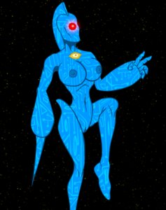 Rating: Explicit Score: 0 Tags: 5_fingers blue_nipples blue_skin breasts color dc dc_comics female female_only nipples nude omac pussy rule34 rule_63 solo space tagme uncensored vulva what User: bunchy7s