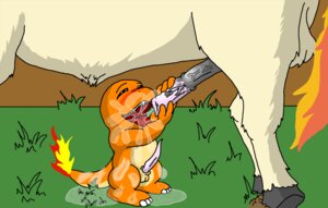 Rating: Explicit Score: 0 Tags: animal_genitalia animal_penis bodily_fluids charmander cum cum_covered cum_in_mouth cum_inside duo e621 equid equine_genitalia equine_penis erection excessive_cum excessive_genital_fluids fellatio feral feral_on_feral fire flaming_tail fur generation_1_pokemon genital_fluids genitals hooves interspecies larger_male male male/male male_penetrated male_penetrating male_penetrating_male mammal messy nintendo oral orange_body orange_skin penetration penile penis pokemon pokemon_(species) ponyta reyn_goldfur sex size_difference smaller_male tail white_body white_fur User: bunchy7s