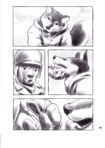 Rating: Explicit Score: 0 Tags: animal_genitalia anthro armor balls bird_dog canid canine canis comic domestic_dog duo e621 forest genitals german_shepherd gideon greyscale half-erect head_tilt headgear helmet herding_dog hi_res humanoid_genitalia humanoid_penis hunting_dog labrador male male/male mammal military monochrome multiple_scenes pastoral_dog penis petting plant retriever rubbing_face rubbing_head sheath soldier tail tongue tongue_out tree warrior User: bunchy7s