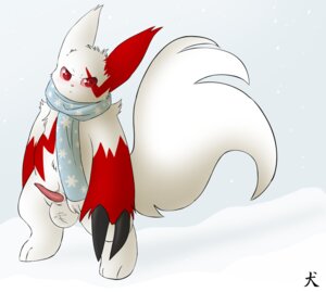 Rating: Explicit Score: 0 Tags: anthro balls e621 erection fur generation_3_pokemon genitals looking_at_viewer male markings nintendo nude outside penis pokemon pokemon_(species) red_eyes red_markings scarf snow solo straydog tail white_body white_fur zangoose User: bunchy7s