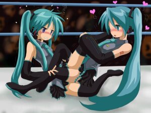 Rating: Explicit Score: 0 Tags: 2girls aqua_eyes aqua_hair arched_back blue_eyes blush boots catfight clenched_teeth cosplay crossover detached_sleeves embarrassed female female_only green_hair hair_ribbon hatsune_miku hatsune_miku_(cosplay) headset heart hiiragi_kagami hirondo human hypnosis kagami_hiiragi leg_lock long_hair lucky_star mind_control multiple_females multiple_girls necktie panties purple_eyes rule34 sexfight sigh skirt straight_hair striped striped_panties thigh_boots thighhighs tied_hair trembling tribadism tsurime twins twintails underwear very_long_hair vocaloid wrestling yuri User: bunchy7s