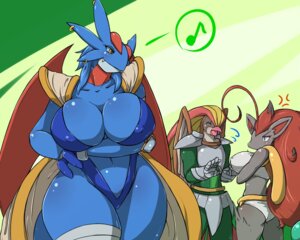 Rating: Questionable Score: 0 Tags: 3_fingers 5:4 5_fingers annoyed anthro anthro_on_anthro anthrofied armor avian beak big_breasts blue_hair blush breasts canid canine cleavage clothed clothing day-t dragon e621 ear_piercing eyes_closed feathered_wings feathers female fingers fully_clothed fur generation_1_pokemon generation_3_pokemon generation_5_pokemon gloves grey_body grey_fur group hair half-closed_eyes handwear huge_breasts jewelry long_hair male mammal membrane_(anatomy) membranous_wings musical_note musical_symbol mythological_creature mythological_scalie mythology narrowed_eyes navel nintendo nipple_outline open_mouth pidgeot piercing pokemon pokemon_(species) pokemorph red_hair salamence scalie skimpy smile symbol tongue underwear wings zoroark User: bunchy7s