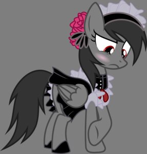 Rating: Safe Score: 0 Tags: absurd_res alpha_channel blush clothing darkdash darknisfan1995 e621 equid equine fan_character feathered_wings feathers female feral fur grey_body grey_fur grey_hair hair hasbro hi_res maid_uniform mammal my_little_pony mythological_creature mythological_equine mythology pegasus red_eyes solo uniform wings User: bunchy7s