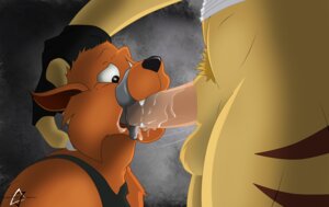 Rating: Explicit Score: 0 Tags: aj_the_canaan_fox anthro balls bdsm big_penis bodily_fluids bondage bound chance_furlong clothing cum cum_in_mouth cum_inside domestic_cat dominant dominant_male duo e621 erection faceless_character faceless_male felid feline felis fellatio fingerless_gloves fur genital_fluids genitals gloves handwear hanna-barbera head_grab jake_clawson male male/male male_penetrated male_penetrating male_penetrating_male mammal muscular nude oral oral_penetration penetration penile penis sex shirt submissive submissive_male swat_kats topwear User: bunchy7s