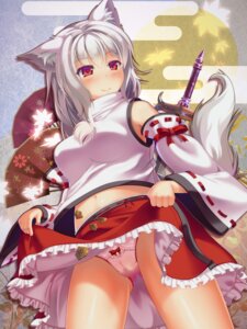 Rating: Questionable Score: 0 Tags: 3:4 animal_humanoid armwear asian_mythology blush bottomwear camel_toe canid canid_humanoid canine canine_humanoid canis clothed clothing clothing_lift detached_sleeves dragoner e621 east_asian_mythology female fully_clothed grey_hair hair hi_res human humanoid japanese_mythology mammal mammal_humanoid melee_weapon midriff momiji_inubashiri mythology navel panties pink_clothing pink_panties pink_underwear red_eyes short_hair skirt skirt_lift smile solo sword tengu touhou underwear upskirt weapon wolf wolf_humanoid wolf_tail yokai User: bunchy7s