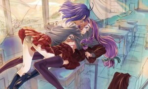 Rating: Explicit Score: 0 Tags: 2girls antenna_hair ayase_yue back bag blue_eyes blue_hair blush blush_stickers bra_strap braid classroom closed_eyes clothes curtains desk feet female frottage hand_on_another's_stomach indoors kiss kneehighs long_hair mahora_academy_middle_school_uniform mahou_sensei_negima! midriff miyazaki_nodoka multiple_females multiple_girls navel niko_(tama) off_shoulder one_eye_closed panties pantyshot perspective plaid_clothes plaid_skirt purple_hair rule34 saliva saliva_trail school_desk school_uniform serafuku skirt socks soles strap_slip thighhighs toes twin_braids underwear wince wind wind_lift window yuri zettai_ryouiki User: bunchy7s