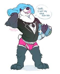 Rating: Questionable Score: 0 Tags: 3_toes anthro barefoot bear biped boxer_briefs briefs bulge claws clothed clothing dialogue e621 english_text feet fur giant_panda grey_body grey_fur male mammal open_mouth open_smile pink_clothing pink_underwear scarf shirt simple_background smile solo speech_bubble standing super-tuler tairu text toes tongue tongue_out topwear underwear white_background white_body white_fur User: bunchy7s Rating: Questionable Score: 0 Tags: 3_toes anthro barefoot bear biped boxer_briefs briefs bulge claws clothed clothing dialogue e621 english_text feet fur giant_panda grey_body grey_fur male mammal open_mouth open_smile pink_clothing pink_underwear scarf shirt simple_background smile solo speech_bubble standing super-tuler tairu text toes tongue tongue_out topwear underwear white_background white_body white_fur User: bunchy7s