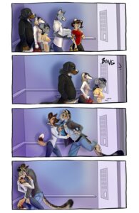 Rating: Safe Score: 0 Tags: 2011 accessory african_wild_dog anthro bernese_mountain_dog black_hair bottomwear butt butt_grab canid canine canis clothed clothing clothing_pull clouded_leopard comic demicoeur denim denim_bottomwear denim_clothing digital_media_(artwork) domestic_dog e621 elevator felid feline female frame_bag group hair hand_on_butt handbag hi_res hunting_dog inside jeans kissing koala leopard leopardus licking male mammal marsupial molosser mountain_dog multiple_scenes necktie necktie_pull ocelot off_shoulder pantherine pants paper romantic romantic_couple saluki shuki sighthound slim swiss_mountain_dog tail tongue tongue_out vombatiform User: bunchy7s