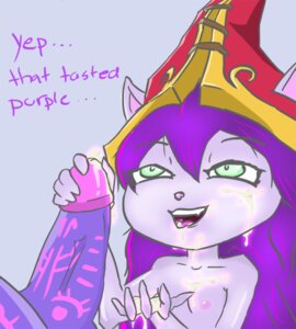 Rating: Explicit Score: 0 Tags: 1boy 1girls female hat league_of_legends lulu_the_fae_sorceress male purple_hair riot_games rule34 ryze tagme yordle User: bunchy7s