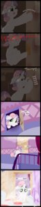 Rating: Questionable Score: 0 Tags: absurd_res bodily_fluids burns comic curtains door e621 equid equine female feral friendship_is_magic gavalanche hasbro hi_res horn long_image mammal my_little_pony mythological_creature mythological_equine mythology quadruped rarity_(mlp) shout shower stairs steam sweetie_belle_(mlp) tail tall_image tears unicorn User: bunchy7s