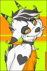 Rating: Safe Score: 0 Tags: anthro black_border blue_eyes border claws e621 fangs female freckles glamfur heart_symbol horn looking_at_viewer monster monster_von_unterbedd solo teeth zeriara User: bunchy7s Rating: Safe Score: 0 Tags: anthro black_border blue_eyes border claws e621 fangs female freckles glamfur heart_symbol horn looking_at_viewer monster monster_von_unterbedd solo teeth zeriara User: bunchy7s