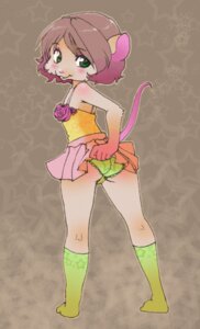 Rating: Questionable Score: 0 Tags: abstract_background anthro bottomwear butt clothed clothing crossdressing e621 femboy footwear legwear male mammal momo_(momorodent) momorodent panties raised_tail rodent seductive simple_background skirt socks solo tail underwear upskirt wide_hips User: bunchy7s