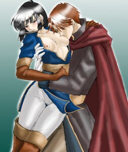Rating: Explicit Score: 0 Tags: aozora_kyuuji arm_around_shoulders arm_grab arms_around_waist belt black_hair blush boots breast_sucking breasts brown_hair cape closed_eyes coat elbow_gloves female fire_emblem fire_emblem:_thracia_776 fred_(fire_emblem) from_side gloves long_coat looking_away looking_over_shoulder male nipples no_bra olwen_(fire_emblem) open_clothes open_shirt pants rule34 shirt standing straight User: bunchy7s