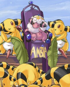 Rating: Explicit Score: 0 Tags: 2010 ampharos closed_eyes color day female flaaffy interspecies male nintendo nude outdoors penis pokemon pokemon_(species) purplekecleon rule34 sitting tagme wink User: bunchy7s