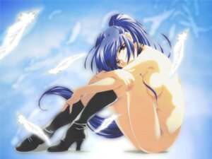 Rating: Questionable Score: 0 Tags: 1girls blue_eyes blue_hair boots breasts brown_eyes feathers female hayase_mitsuki high_heels kimi_ga_nozomu_eien long_hair mitsuki_hayase naked_footwear nude ponytail rule34 shoes solo tied_hair wallpaper User: bunchy7s