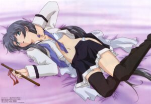 Rating: Explicit Score: 0 Tags: blush bra female green_eyes grey_hair lingerie midriff open_clothes open_shirt panchira panties ribbon rule34 school_uniform serafuku shirt thighhighs zettai_ryouiki User: bunchy7s