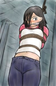 Rating: Explicit Score: 0 Tags: arms_behind_back black_hair blush bondage bound female gag gagged jeans long_hair navel rule34 tied User: bunchy7s Rating: Explicit Score: 0 Tags: arms_behind_back black_hair blush bondage bound female gag gagged jeans long_hair navel rule34 tied User: bunchy7s