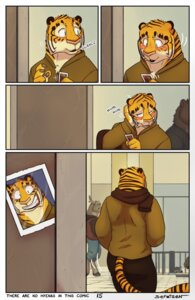 Rating: Safe Score: 0 Tags: 2014 anthro antlers barefoot blush booth bottomwear brandon_(sefeiren) clothed clothing comic conditional_dnp countershade_face countershading deer e621 ears_back english_text feet felid feline felis fully_clothed fur grin group hooves horn inside jacket male mammal orange_body orange_fur pantherine pants photo photo_booth pivoted_ears procyonid raccoon scarf sefeiren smile sound_effects stripes text tiger topwear User: bunchy7s