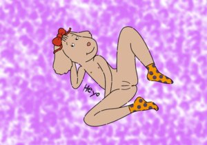 Rating: Explicit Score: 0 Tags: accessory anthro arthur_(series) bow_(feature) bow_accessory bow_ribbon canid canine canis centered_hair_bow clothing domestic_dog e621 female fern_walters footwear genitals hair_accessory hair_bow hair_ribbon heyo heyo_(artist) legwear mammal nude presenting ribbons socks solo vulva young young_anthro User: bunchy7s
