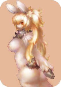 Rating: Questionable Score: 0 Tags: anthro blonde_hair breasts butt e621 female hair kemono lagomorph leporid mammal nipples nude rabbit side_view solo toro29 User: bunchy7s