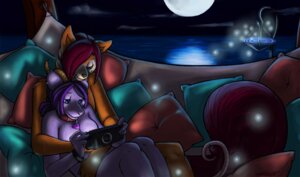 Rating: Safe Score: 0 Tags: ambient_arthropod ambient_firefly ambient_insect anthro arms_bent arthropod bent_leg bent_legs blue_eyes breasts cloud collar collar_only collar_tag conditional_dnp detailed_background digital_media_(artwork) dreadlocks duo e621 electronics female full_moon furaiya game_console gaming hammock handheld_console heart_collar_tag heart_symbol heart_tag holding_console holding_object holding_psp horn knees_pulled_up knock-kneed leaning leaning_backward leaning_on_another legs_together male male/female mammal moon murid murine night nude outside piercing pillow planted_legs playing_video_game playstation playstation_console playstation_portable psp_console rat reflection rodent romantic romantic_ambiance romantic_couple sea sefeiren sky sony_corporation sony_interactive_entertainment water User: bunchy7s