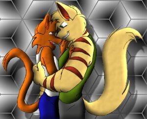 Rating: Safe Score: 0 Tags: anthro chance_furlong chibijaime clothing digital_media_(artwork) domestic_cat duo e621 felid feline felis grin hanna-barbera hug jake_clawson larger_male male male/male mammal muscular nuzzling obvious_affection pattern_background romantic romantic_couple shirt simple_background size_difference smaller_male smile stripes swat_kats tail tank_top topwear User: bunchy7s Rating: Safe Score: 0 Tags: anthro chance_furlong chibijaime clothing digital_media_(artwork) domestic_cat duo e621 felid feline felis grin hanna-barbera hug jake_clawson larger_male male male/male mammal muscular nuzzling obvious_affection pattern_background romantic romantic_couple shirt simple_background size_difference smaller_male smile stripes swat_kats tail tank_top topwear User: bunchy7s