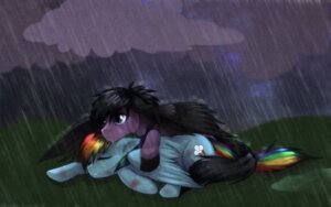Rating: Safe Score: 0 Tags: 16:10 black_hair blood blue_body blue_eyes blue_feathers blue_fur bodily_fluids detailed_background duo e621 equid equine feathered_wings feathers female feral friendship_is_magic fur hair hasbro mammal multicolored_hair my_little_pony mythological_creature mythological_equine mythology outside pegasus protective quadruped rainbow_dash_(mlp) rainbow_hair raining rizcifra sheltering skywind source_request tail toony unavailable_at_source wallpaper widescreen wings wounded User: bunchy7s