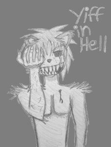 Rating: Questionable Score: 0 Tags: alpha_channel anthro black_and_white blood bodily_fluids canid canine e621 filthy_perfection fox male mammal meme monochrome simple_background solo transparent_background yiff_in_hell User: bunchy7s