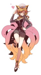Rating: Safe Score: 0 Tags: ahri_(lol) animal_humanoid blonde_hair canid canid_humanoid canine canine_humanoid clothing e621 electronics female footwear fox fox_humanoid fox_tail gesture hair hand_on_hip hat headgear headwear heart_symbol high_heels humanoid league_of_legends mammal mammal_humanoid microphone multi_tail one_eye_closed riot_games salute shimatta shoes smile solo star tail tencent wink yellow_eyes User: bunchy7s