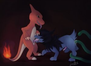 Rating: Explicit Score: 0 Tags: anal anal_penetration black_hair bodily_fluids charmeleon cum cum_in_ass cum_in_mouth cum_inside deino dominant dominant_male dragon duo e621 erection fellatio feral fire flaming_tail generation_1_pokemon generation_5_pokemon genital_fluids genitals hair lethe_(luxuria) luxuria male male/male male_penetrated male_penetrating male_penetrating_male mythological_creature mythological_scalie mythology nintendo oral oral_penetration orange_body orange_skin penetration penile penis pokemon pokemon_(species) precum scalie sex submissive submissive_male tail tentacle_sex tentacles tongue tongue_out User: bunchy7s