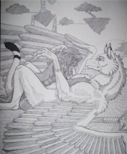 Rating: Explicit Score: 0 Tags: ambiguous_gender ambiguous_penetration avian beak beard bestiality blizzard_entertainment braided_hair caressing dark_body dark_skin duo e621 facial_hair feathered_wings feathers female feral feral_penetrated from_front_position greyscale gryphon hair hammer hand_on_chest hug human human_on_feral human_penetrating human_penetrating_feral ink_(disambiguation) interspecies intimate long_hair lying male male/ambiguous male_on_feral mammal missionary_position monochrome mythological_avian mythological_creature mythology on_back paladin penetration penile penile_penetration purplegriffin quadruped raised_tail sex tail tools warcraft wings User: bunchy7s
